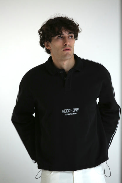 Polo felpa logo crop