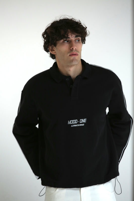 Polo felpa logo crop