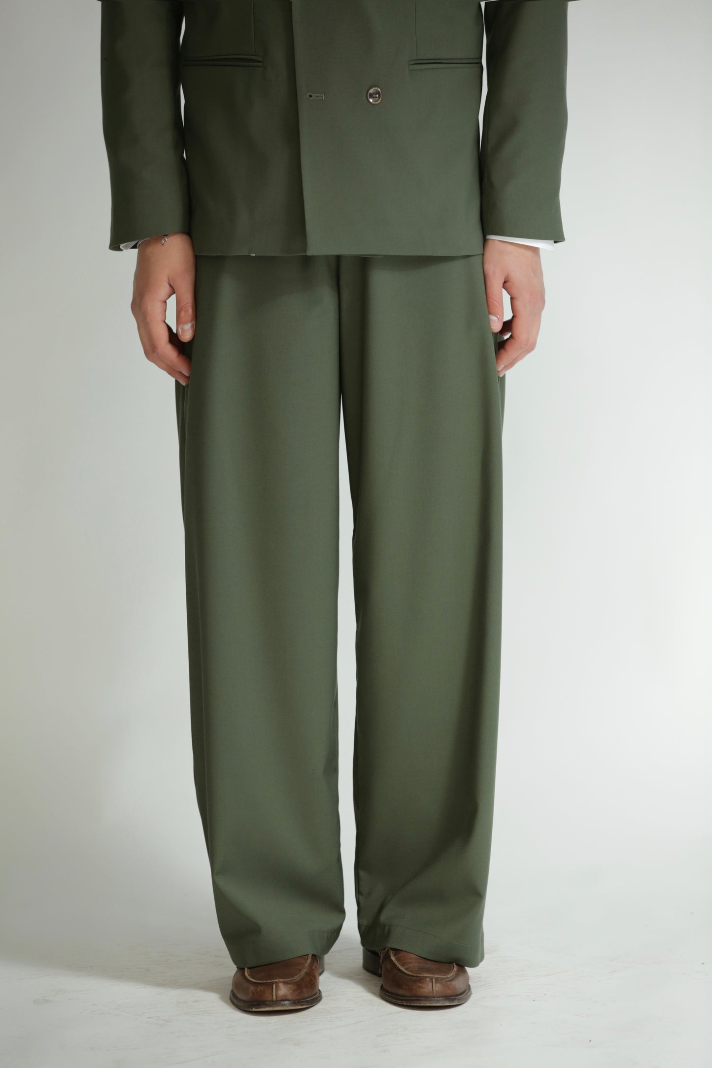 Pantalone Baggy verde