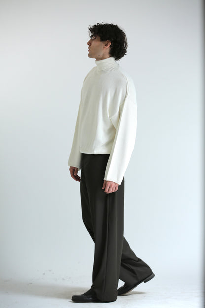 Dolcevita crop bianco