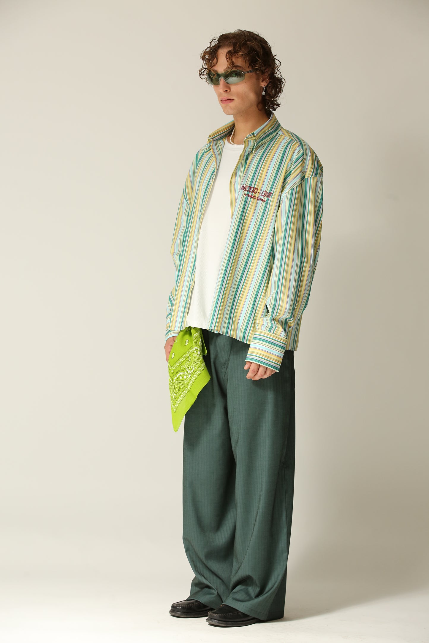 Camicia a righe luna parck