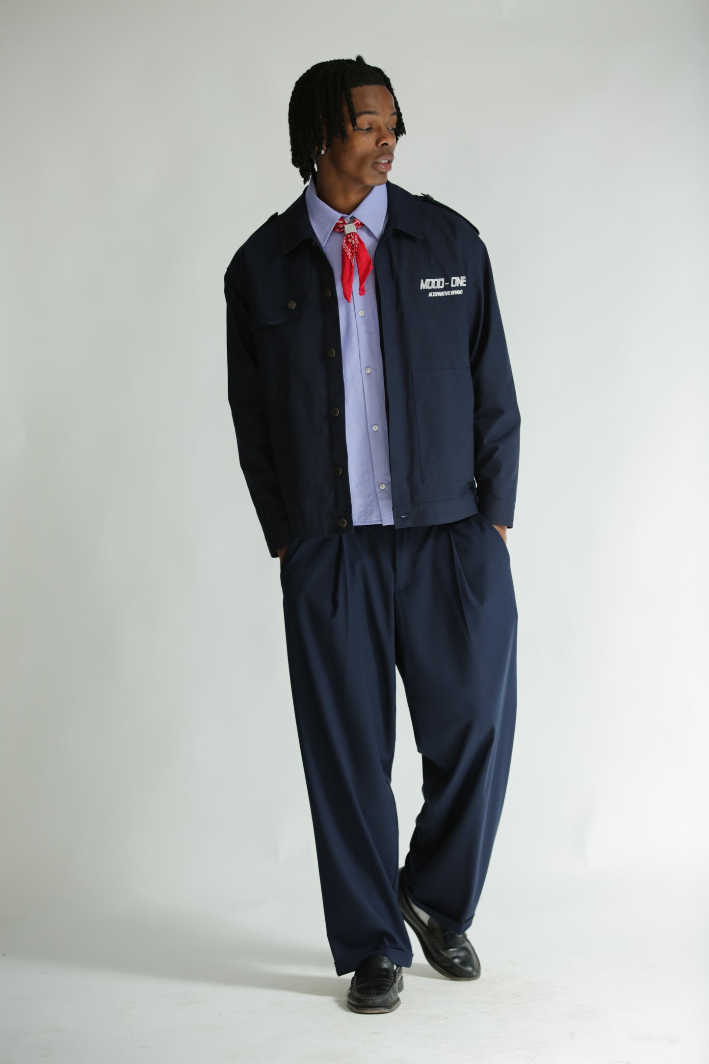 Giacca Aviator blu