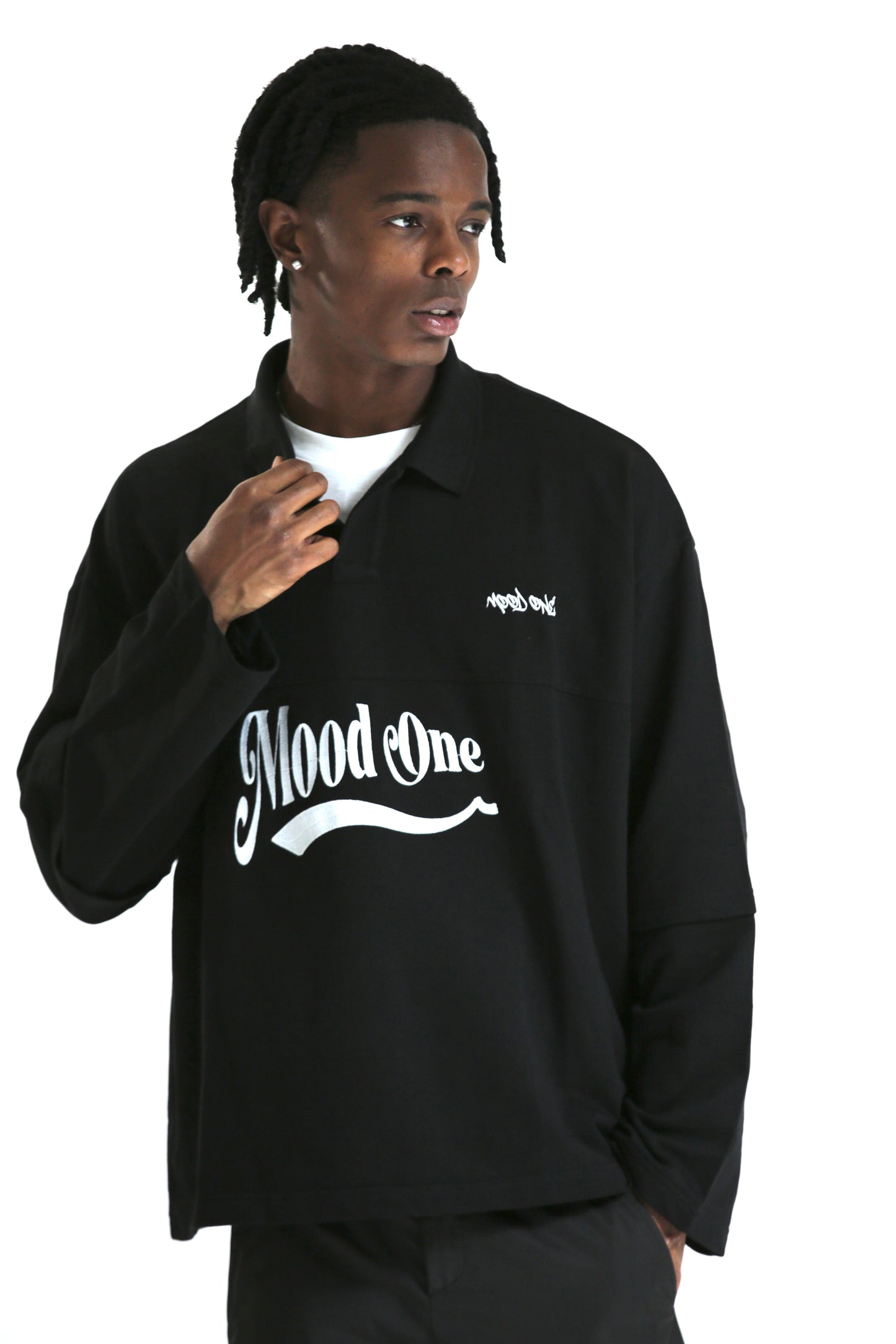 Polo long sleeve Nera doppia manica