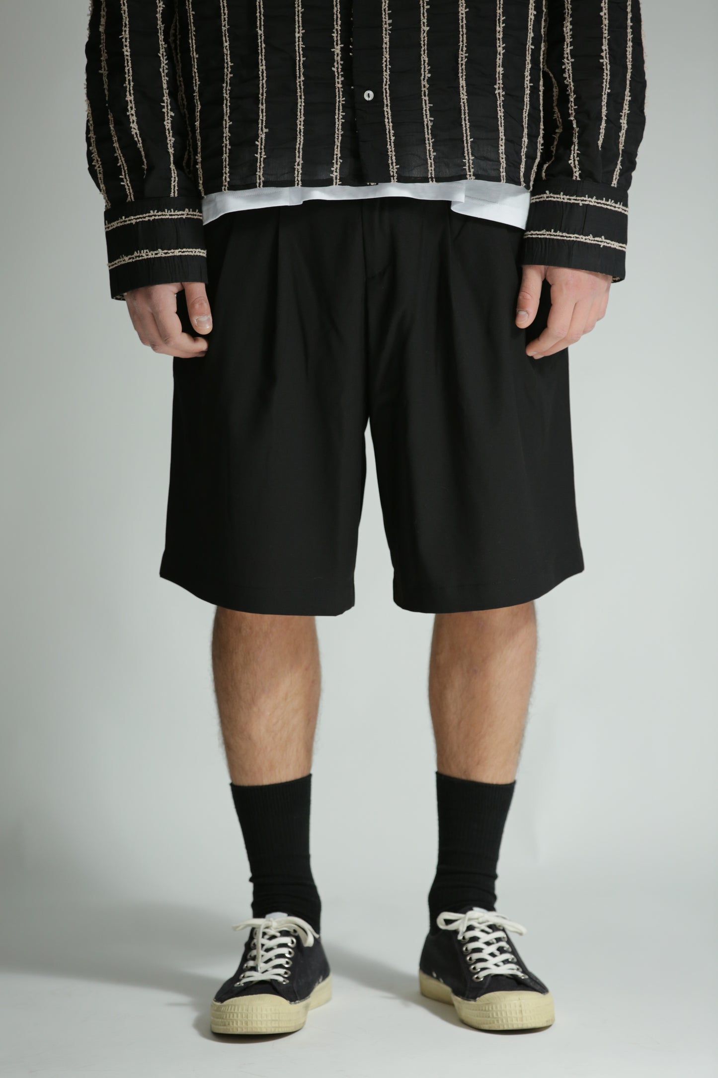 Bermuda oversize nero