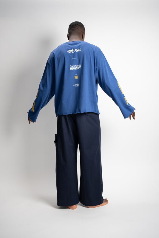 Long sleev BLUE