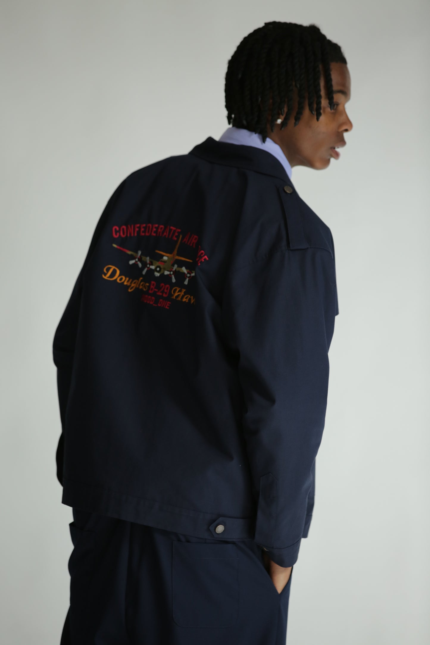 Giacca Aviator blu