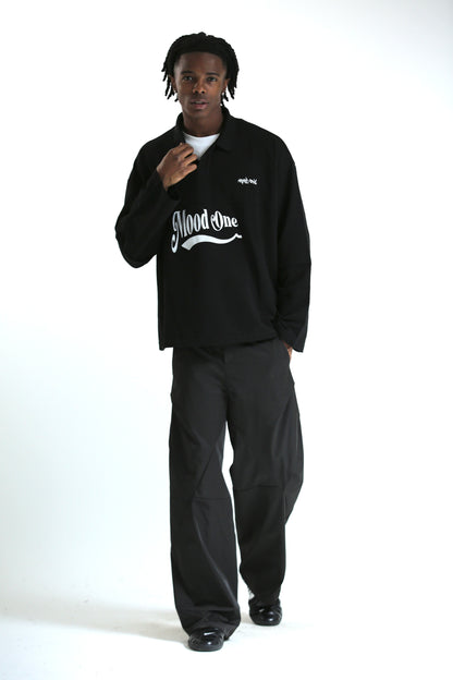 Polo long sleeve Nera doppia manica
