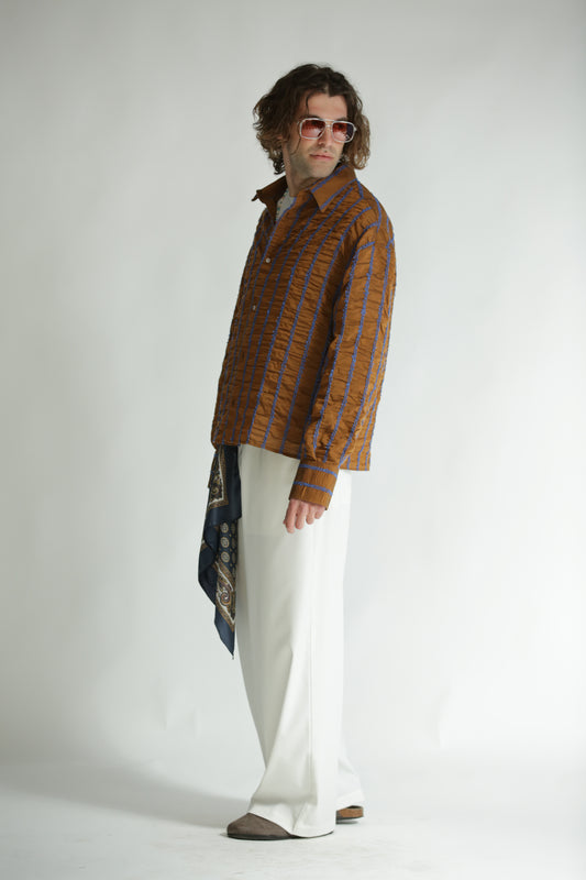 Camicia rilievo moro