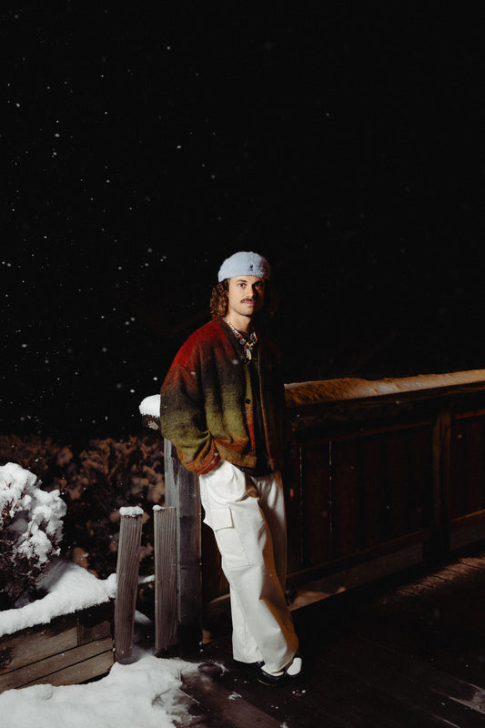 Pantalone tasconato bianco