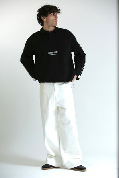 Polo felpa logo crop