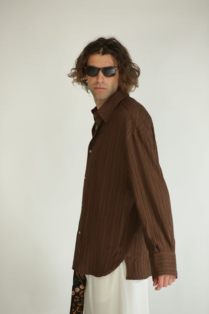 Camicia crepes moro