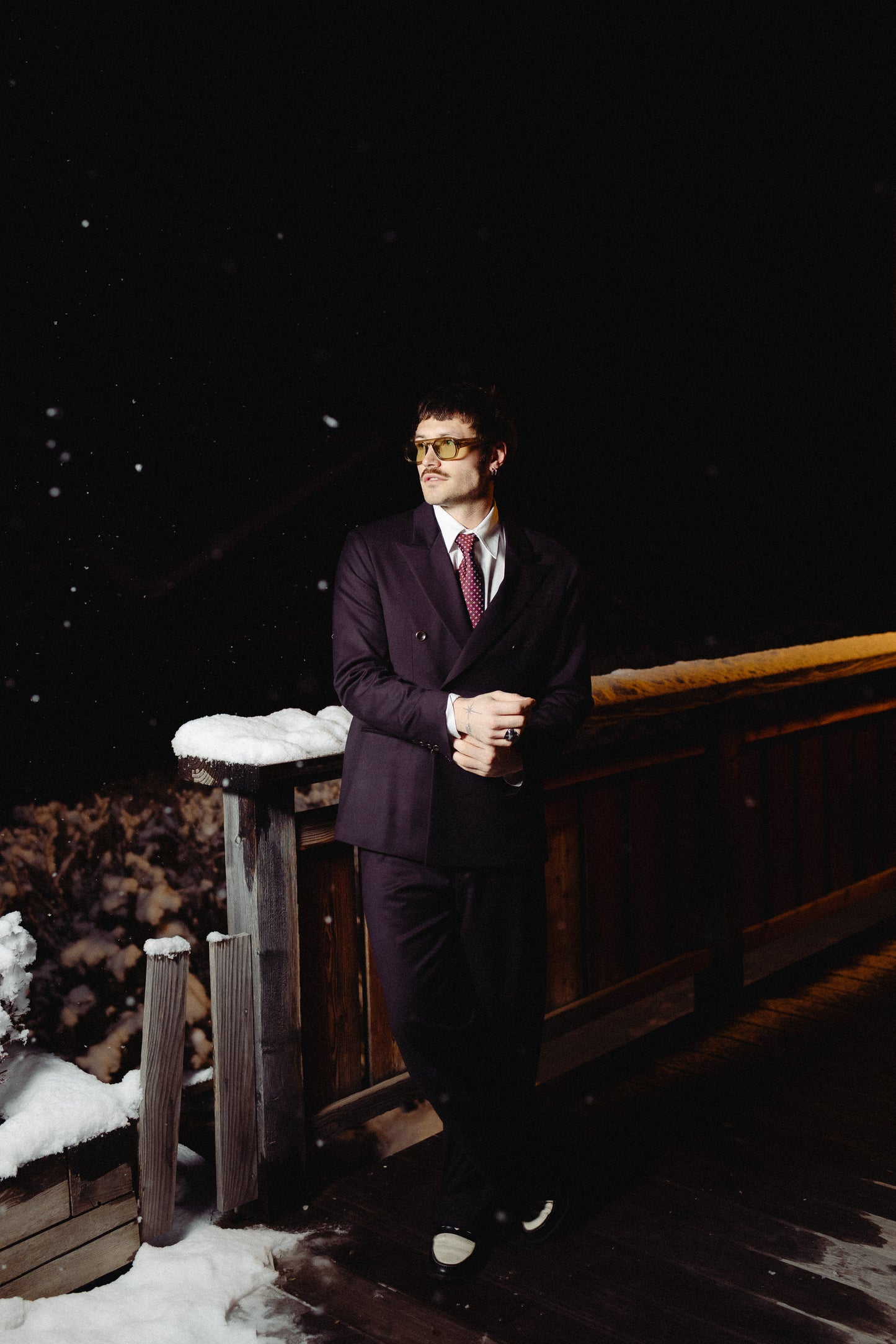 Giacca doppiopetto moro