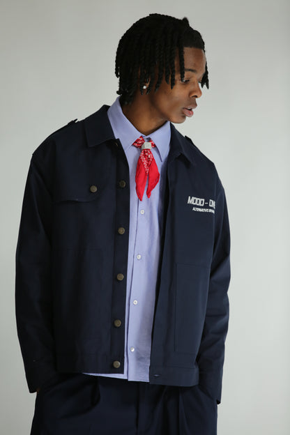 Giacca Aviator blu