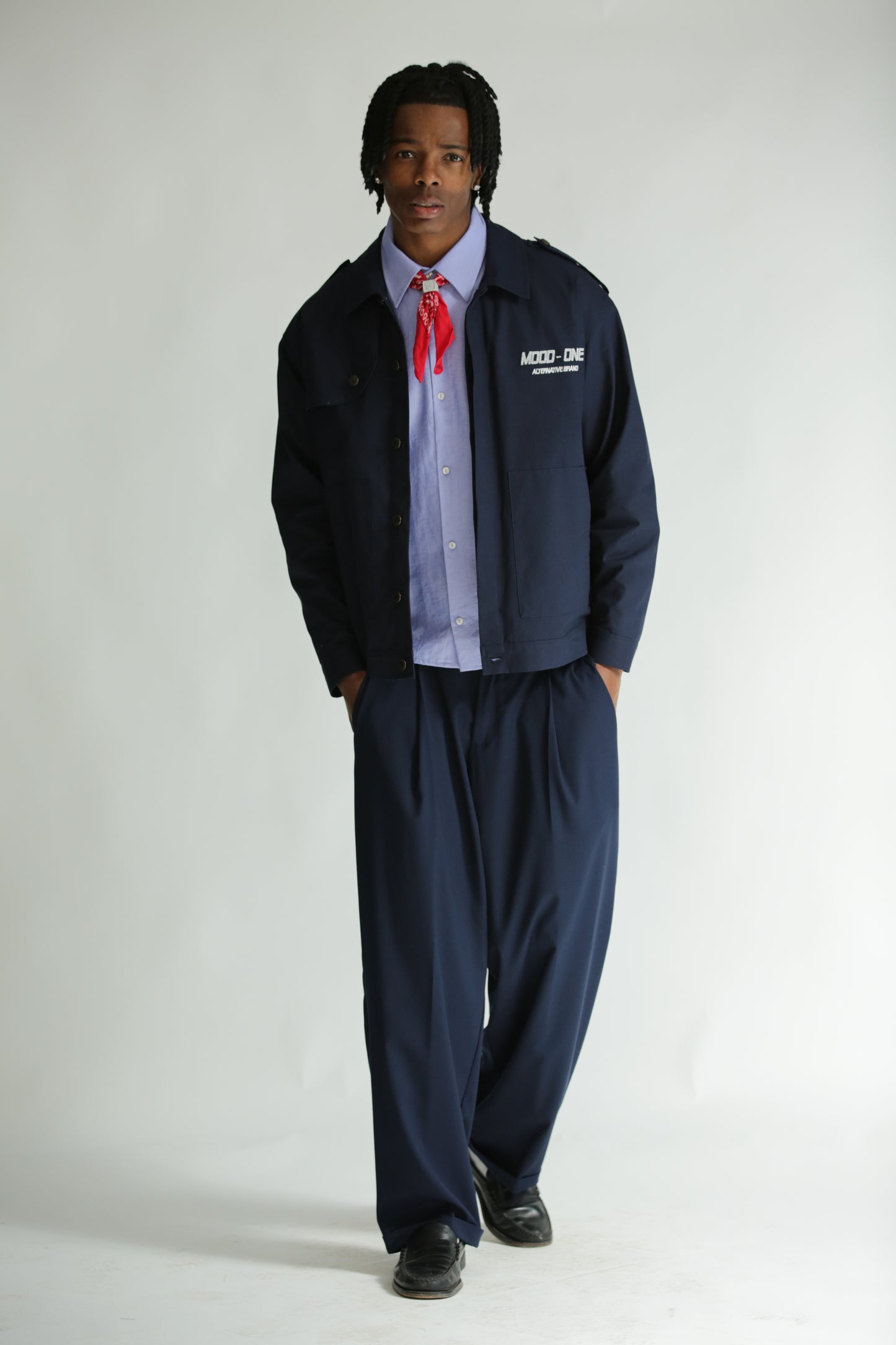 Giacca Aviator blu