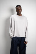 Long sleeve white/Grey