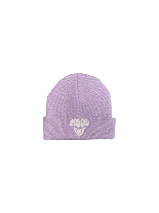 Beanie lilla logo cuore