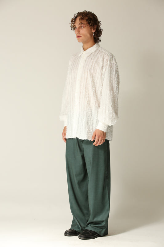 Camicia frangiata