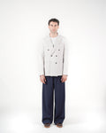 Pantalone baggy sartoriale blu