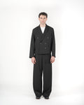 Pantalone Baggy sartoriale nero