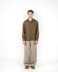 Pantalone baggy beige