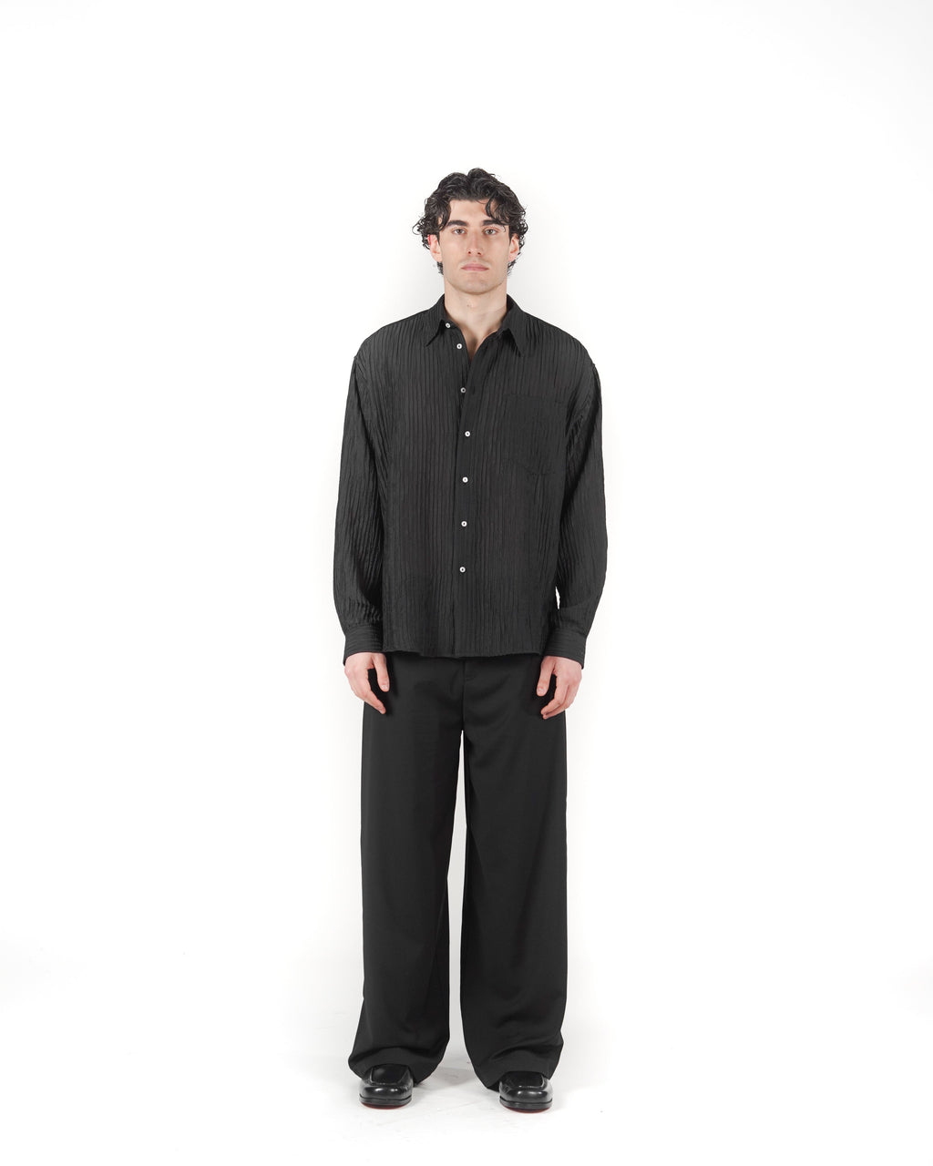 Pantalone baggy nero