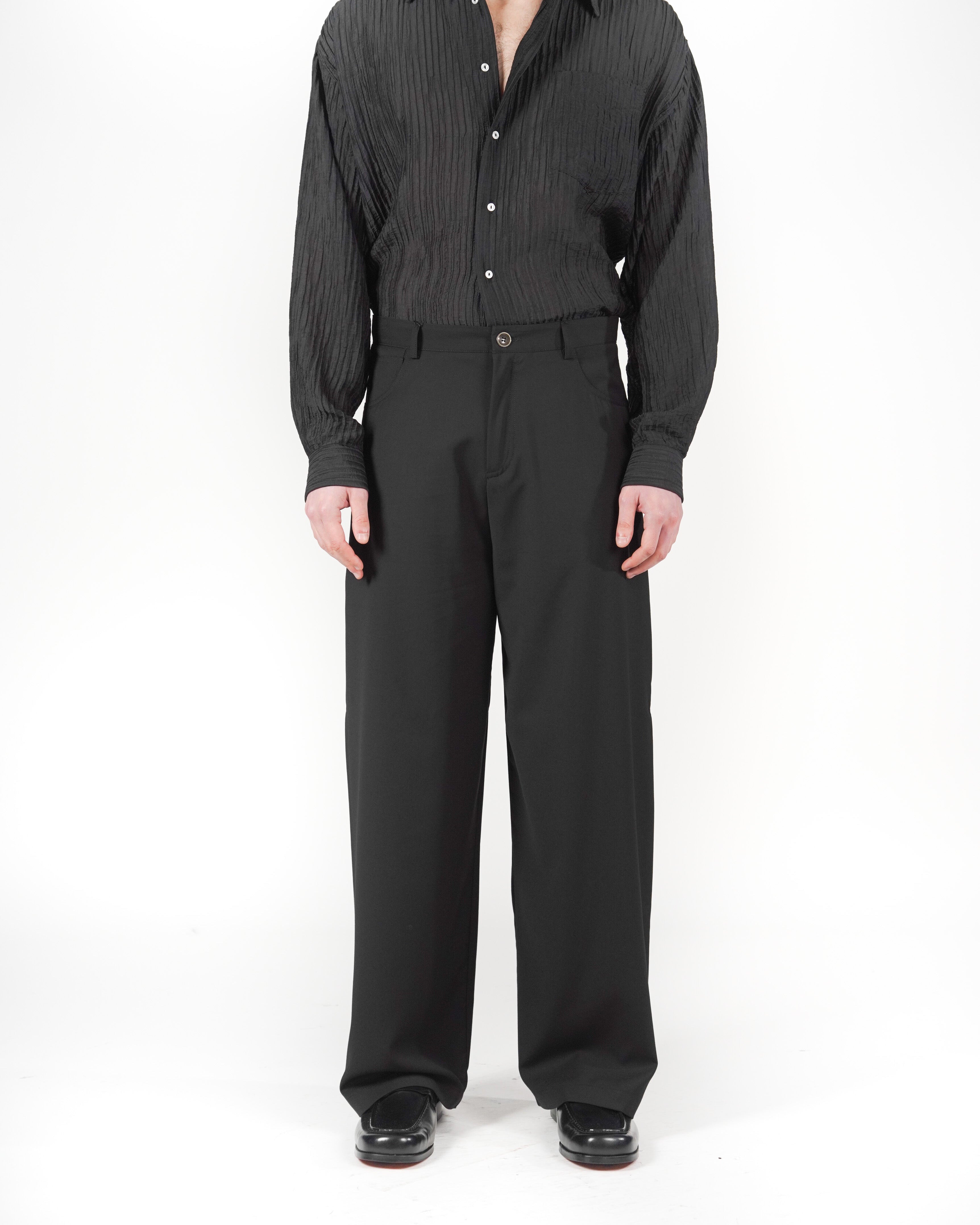 Pantalone baggy nero