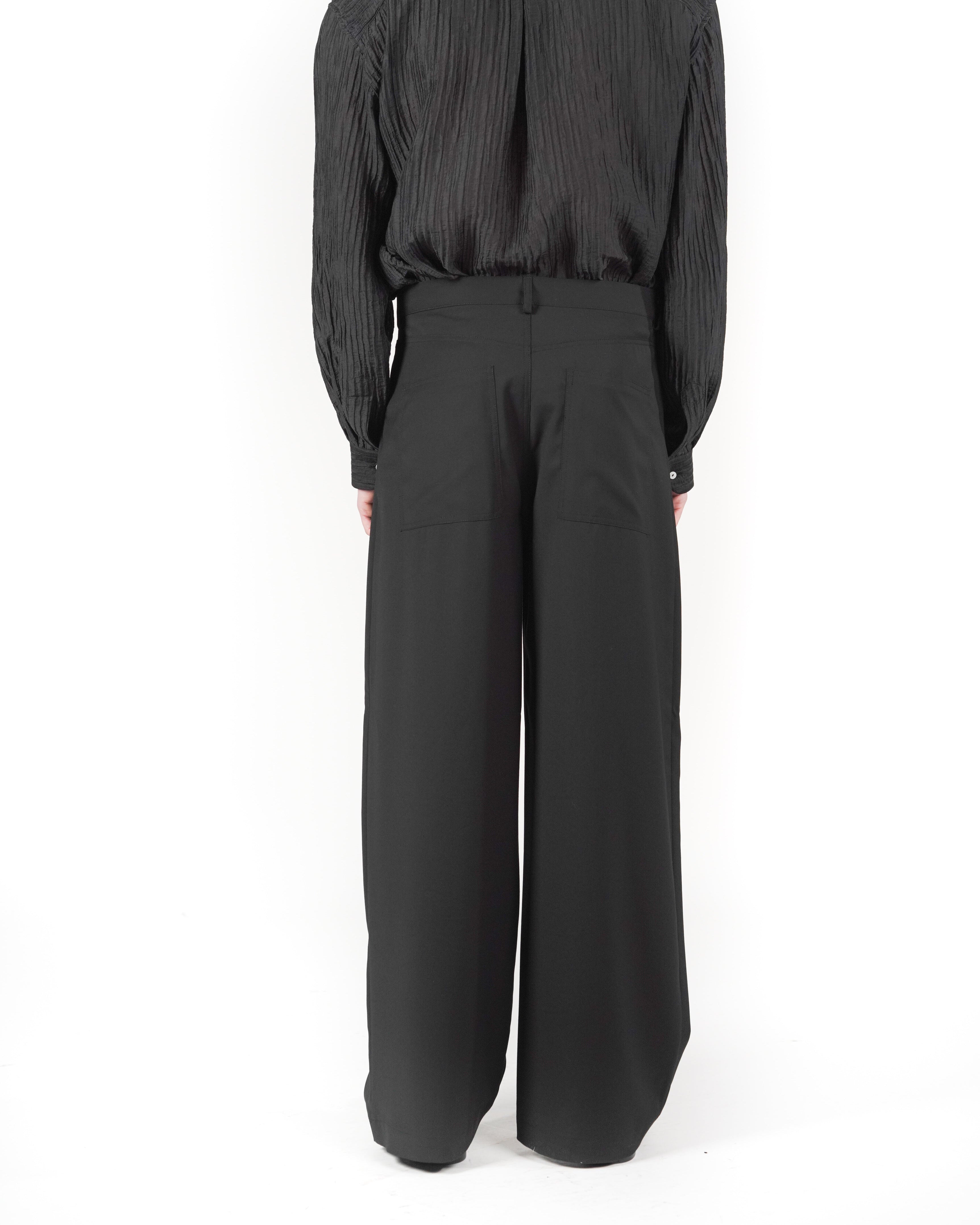 Pantalone baggy nero