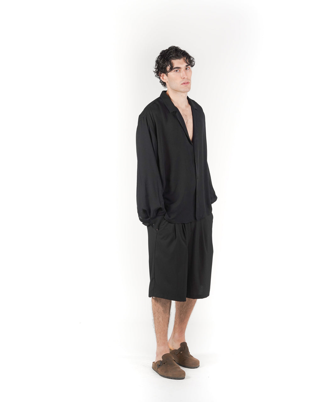 Bermuda nylon nero