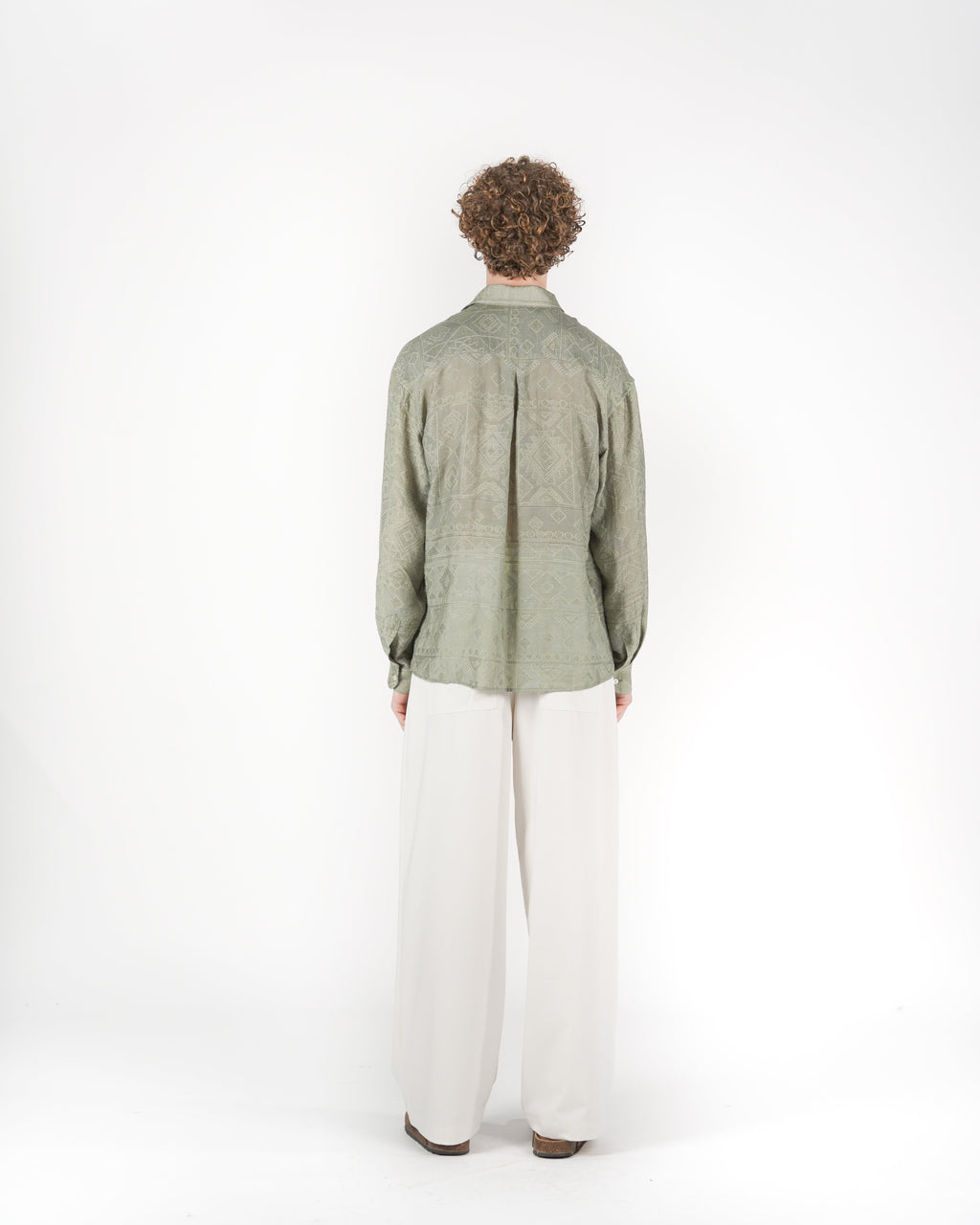 Camicia fillen M/L verde