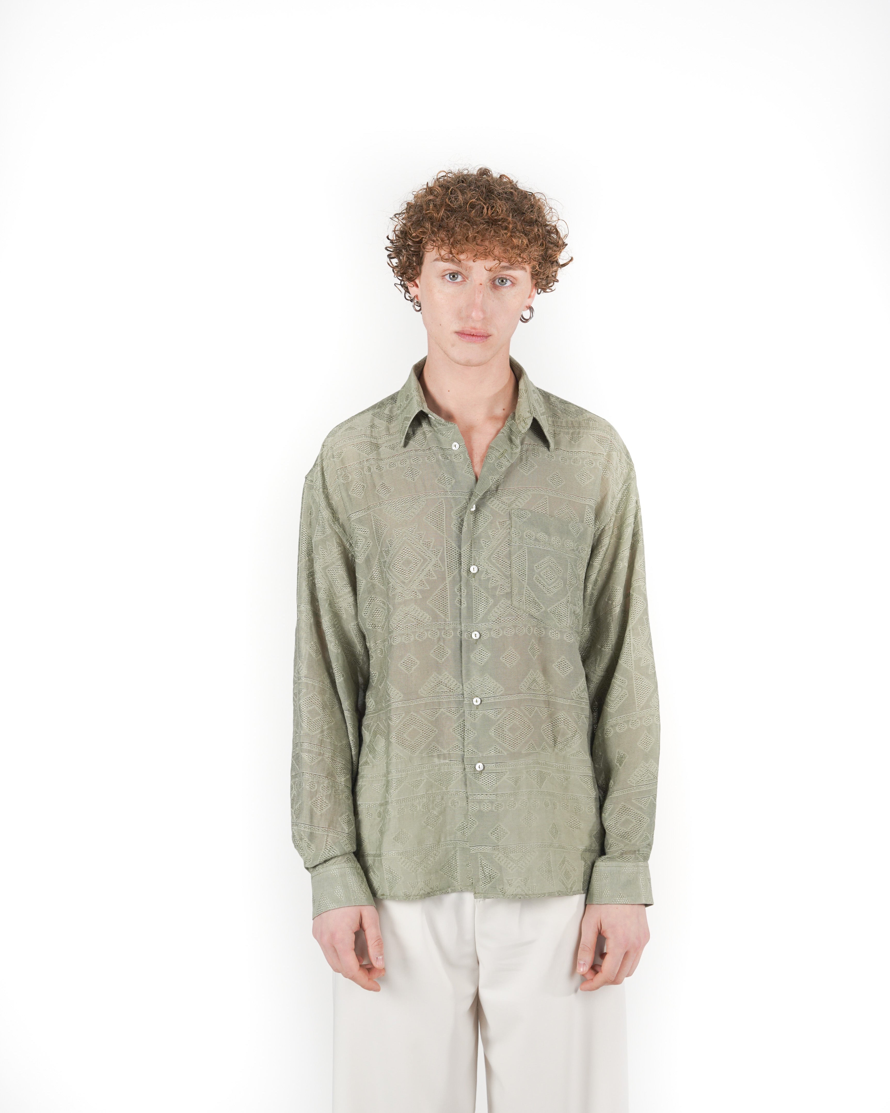 Camicia fillen M/L verde