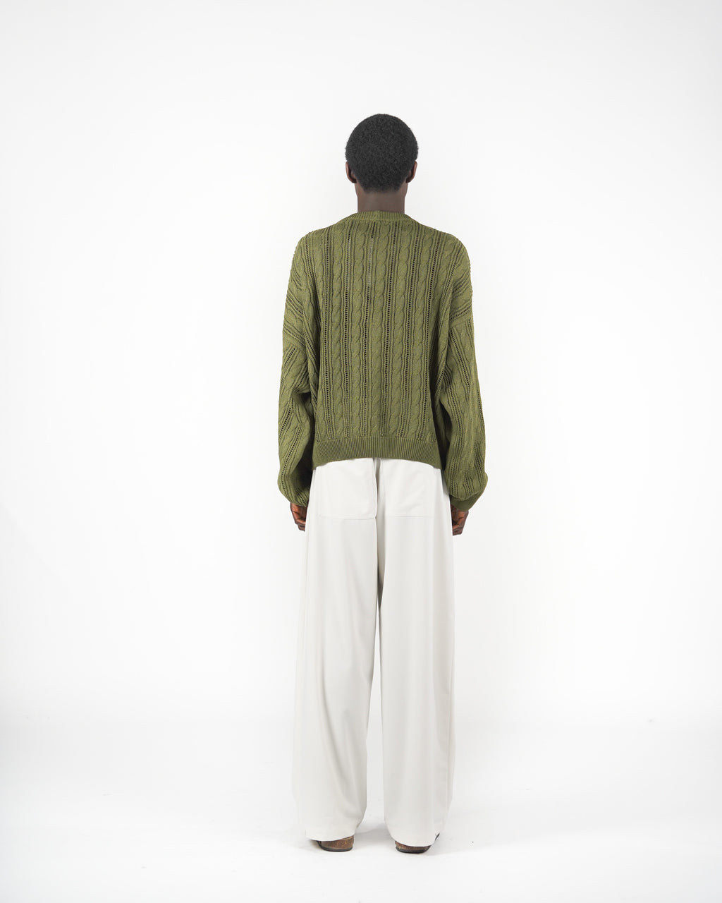 Cardigan verde