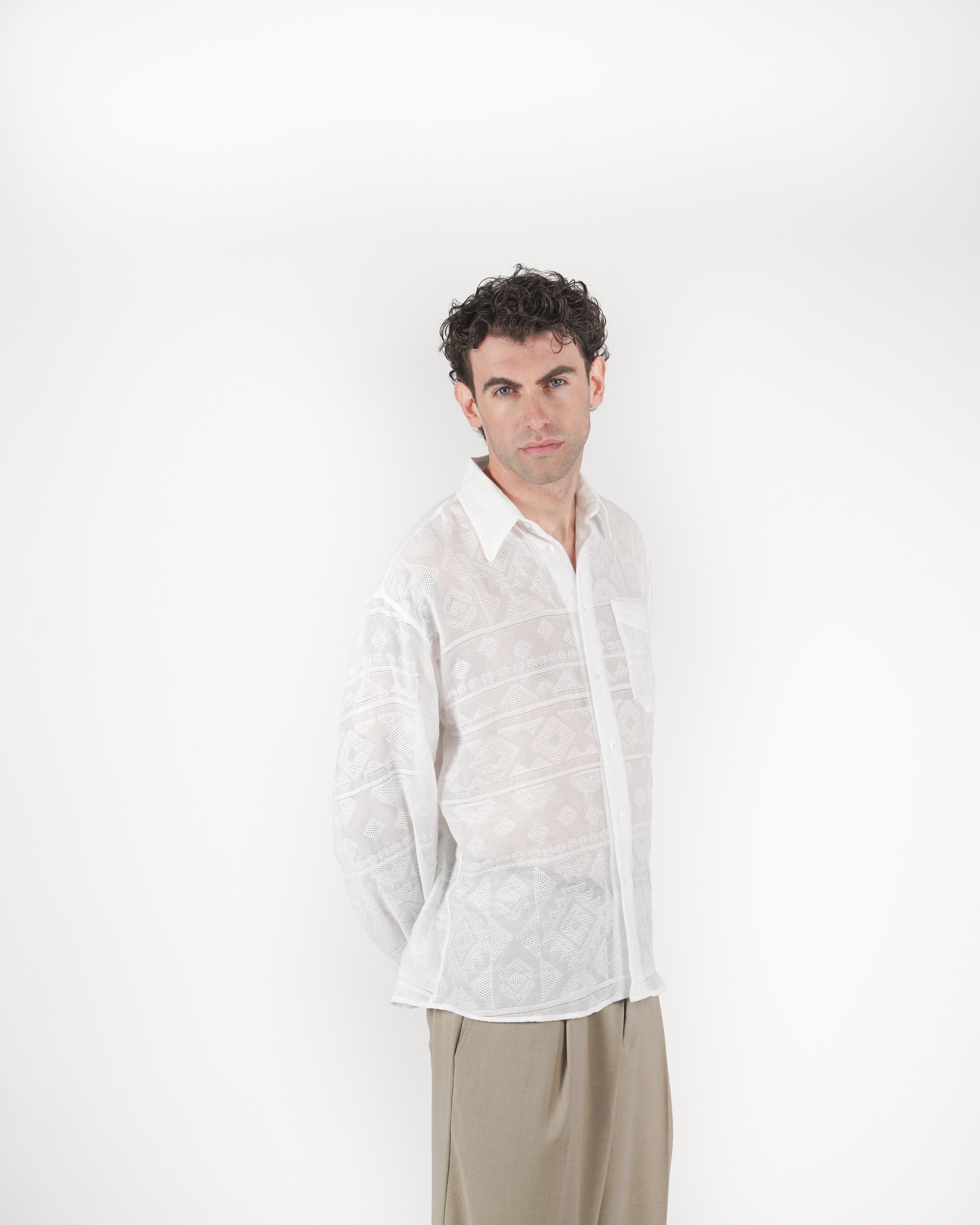 Camicia fillen M/L bianca