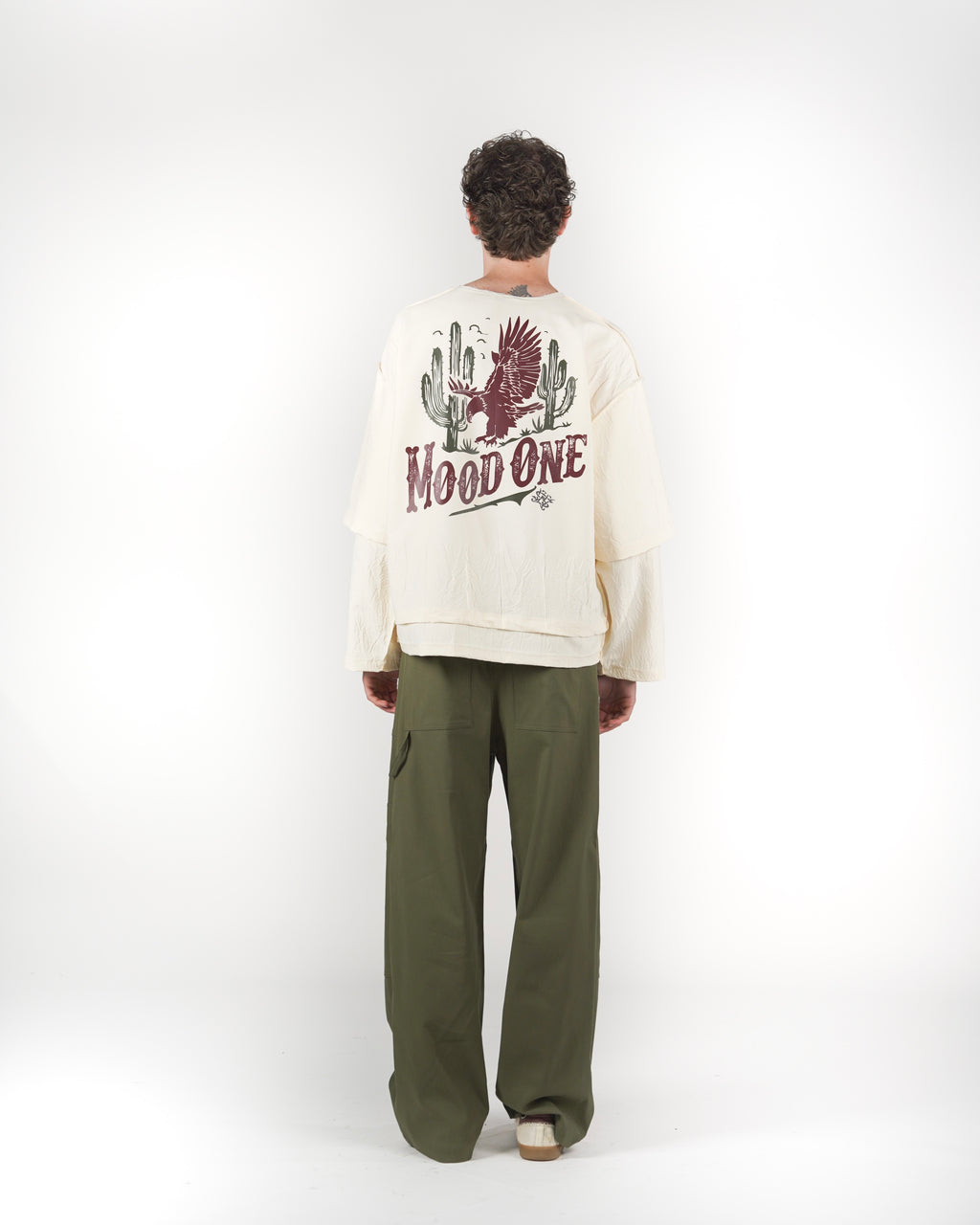 Longsleeve doppia manica bianca