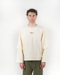 Longsleeve doppia manica bianca