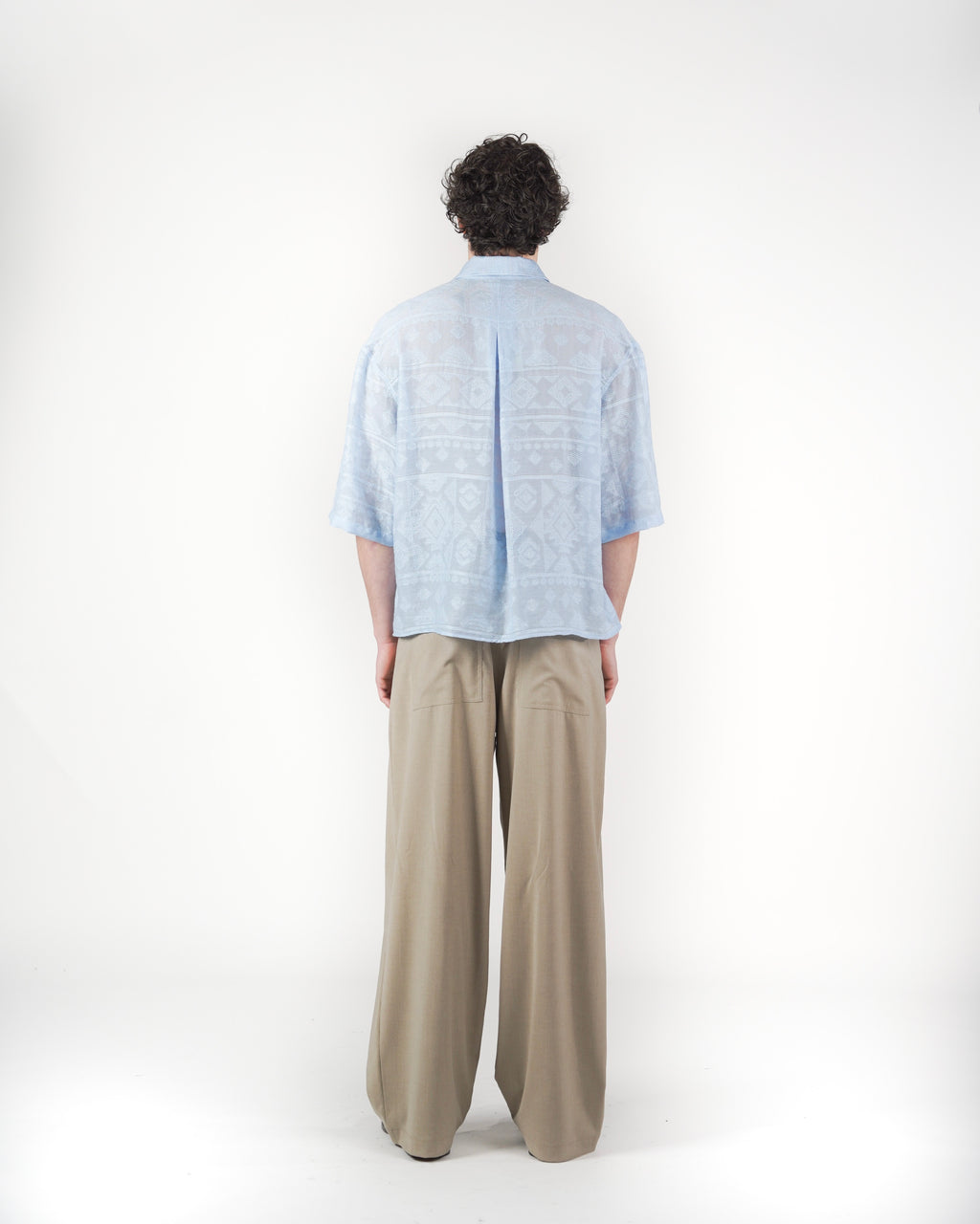Camicia Fillen M/C azzurra