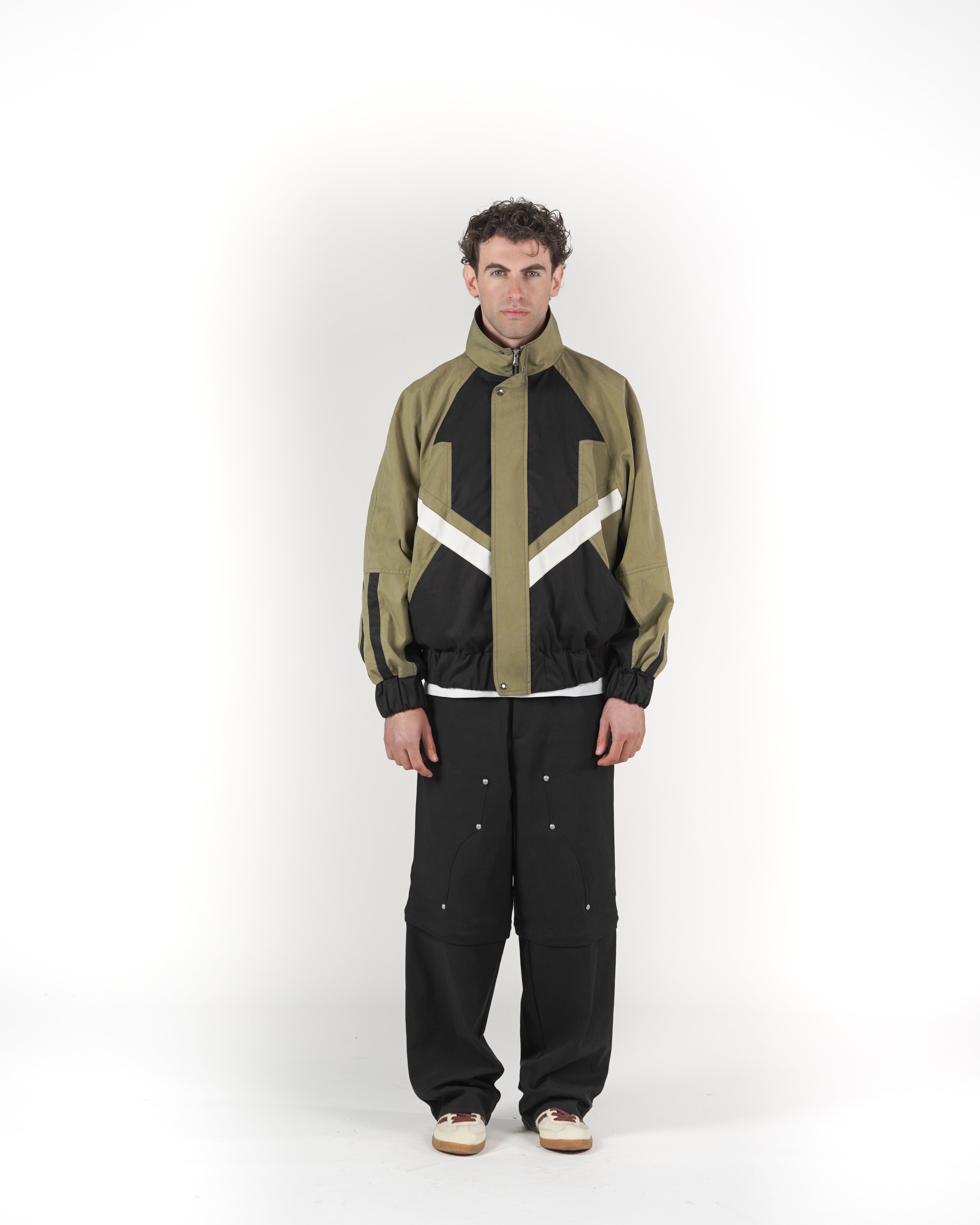 Giacca verde/nera