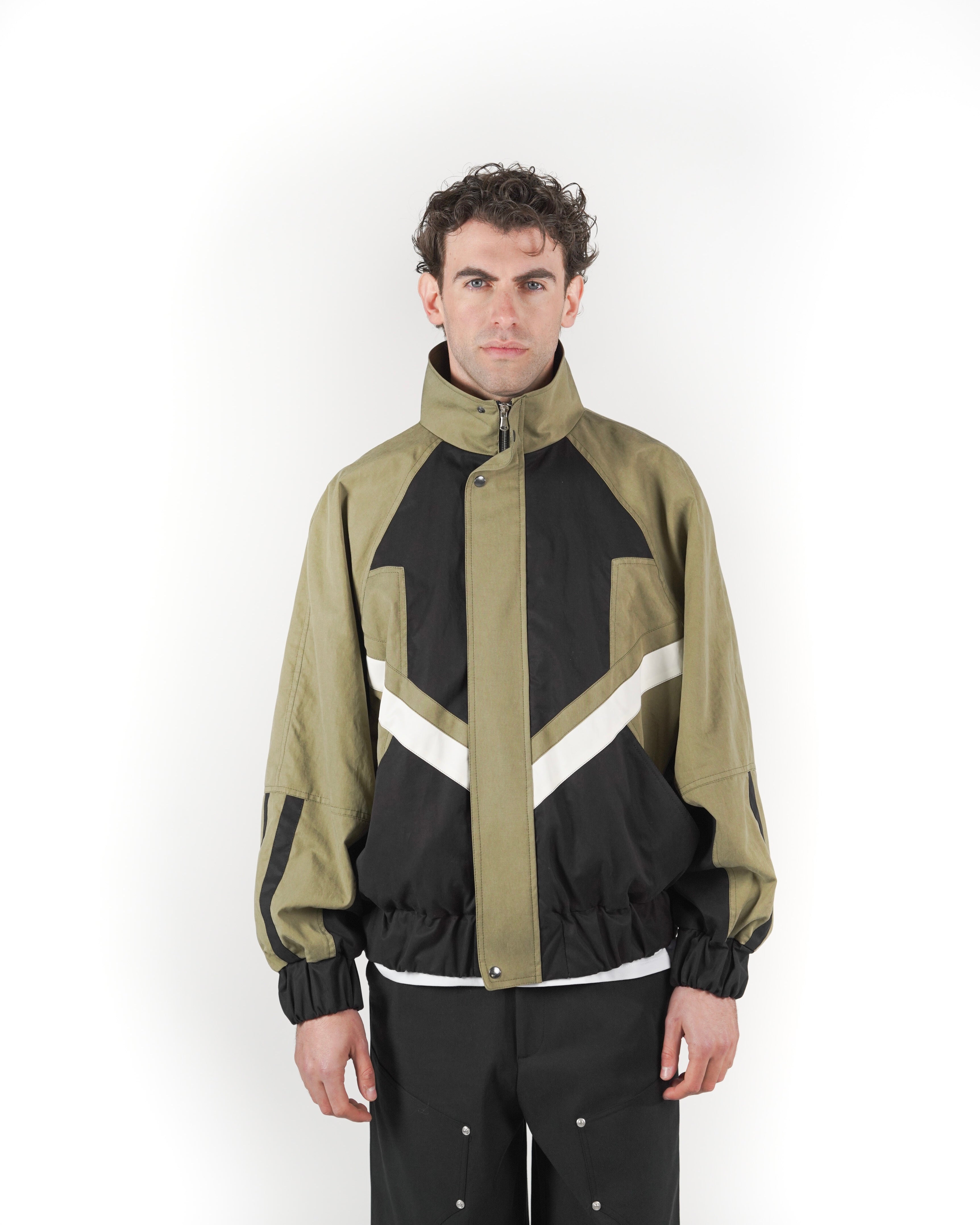 Giacca verde/nera