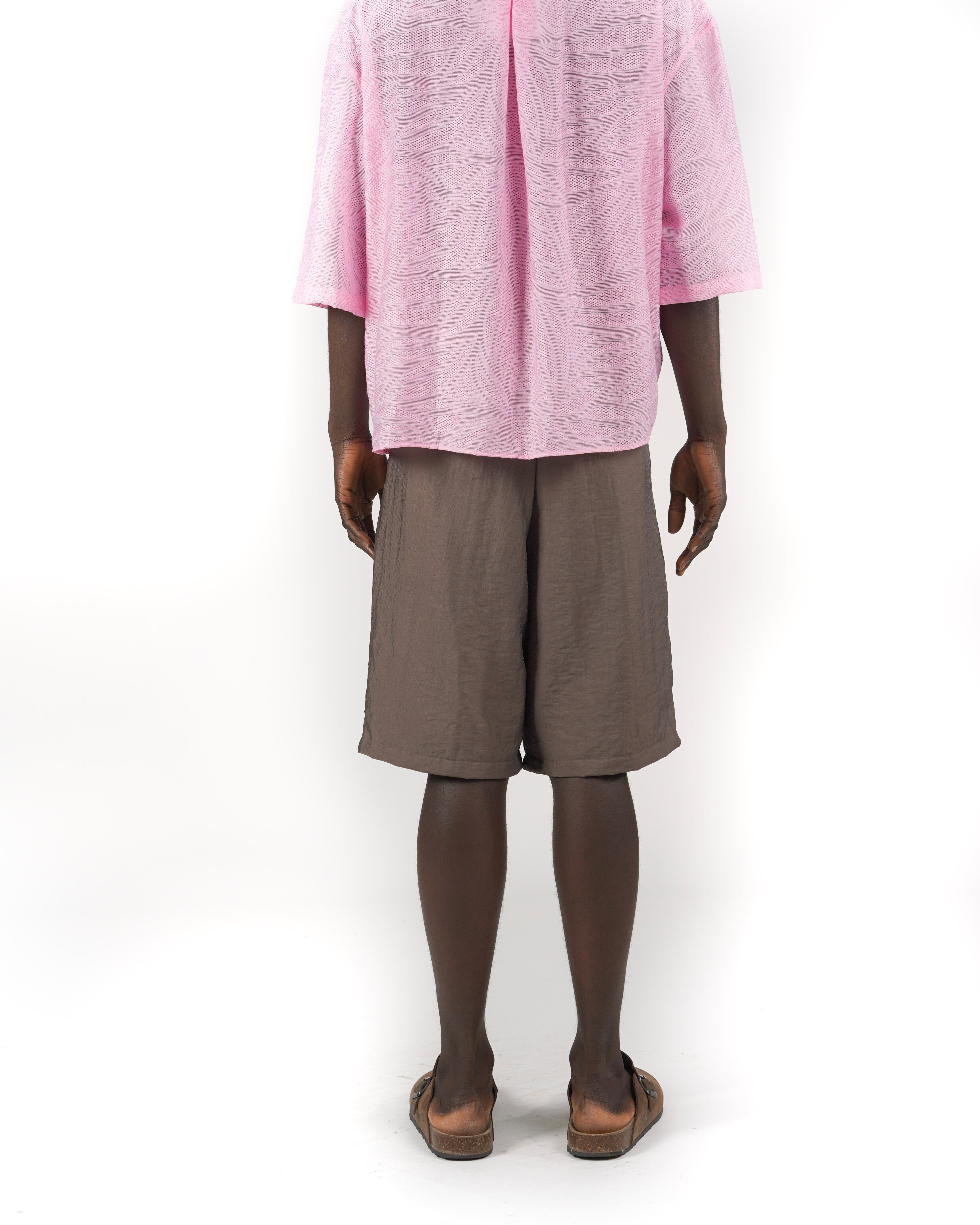 Bermuda nylon marrone