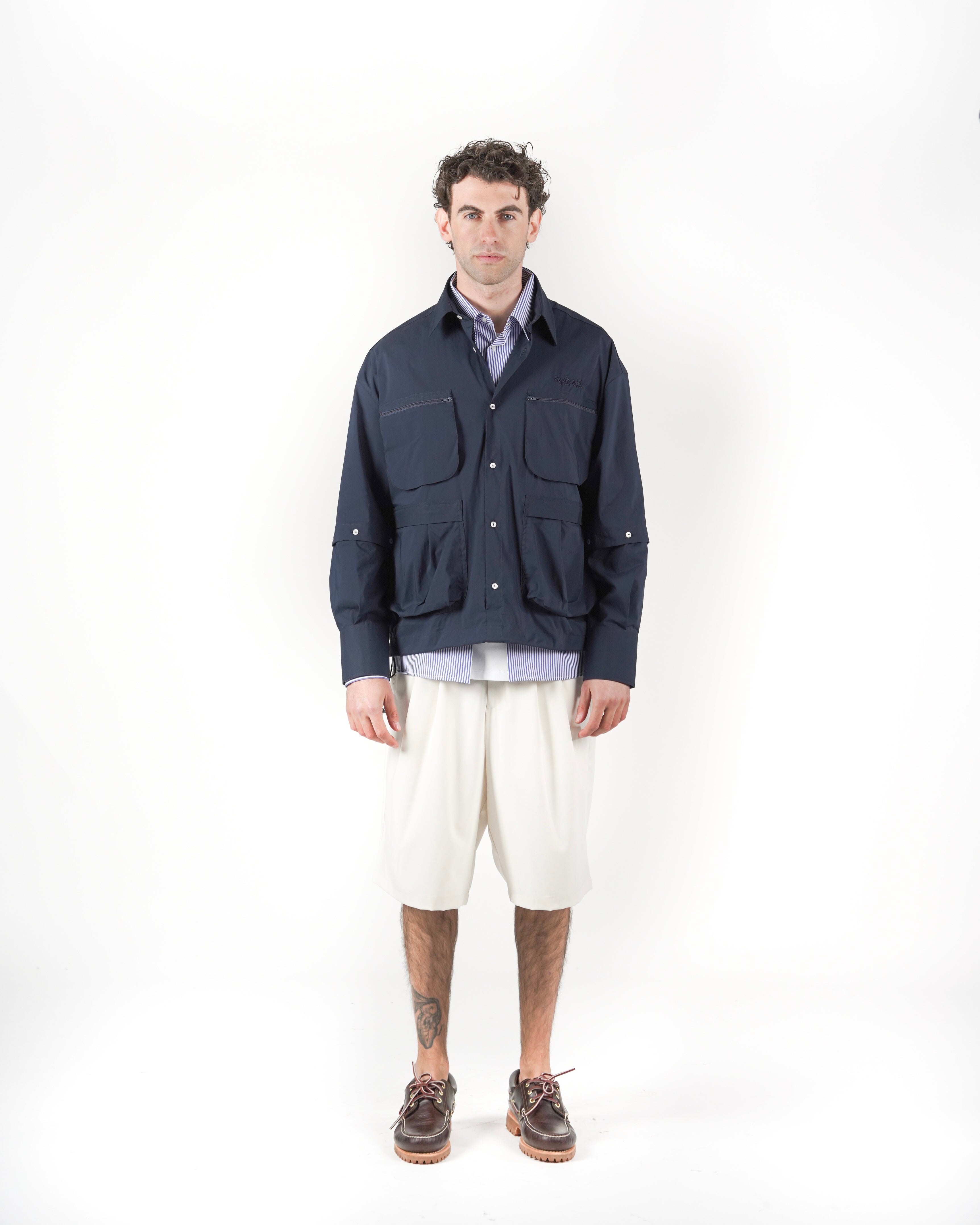 Camicia 2IN1 blu