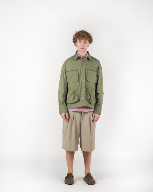 Camicia 2IN1 verde