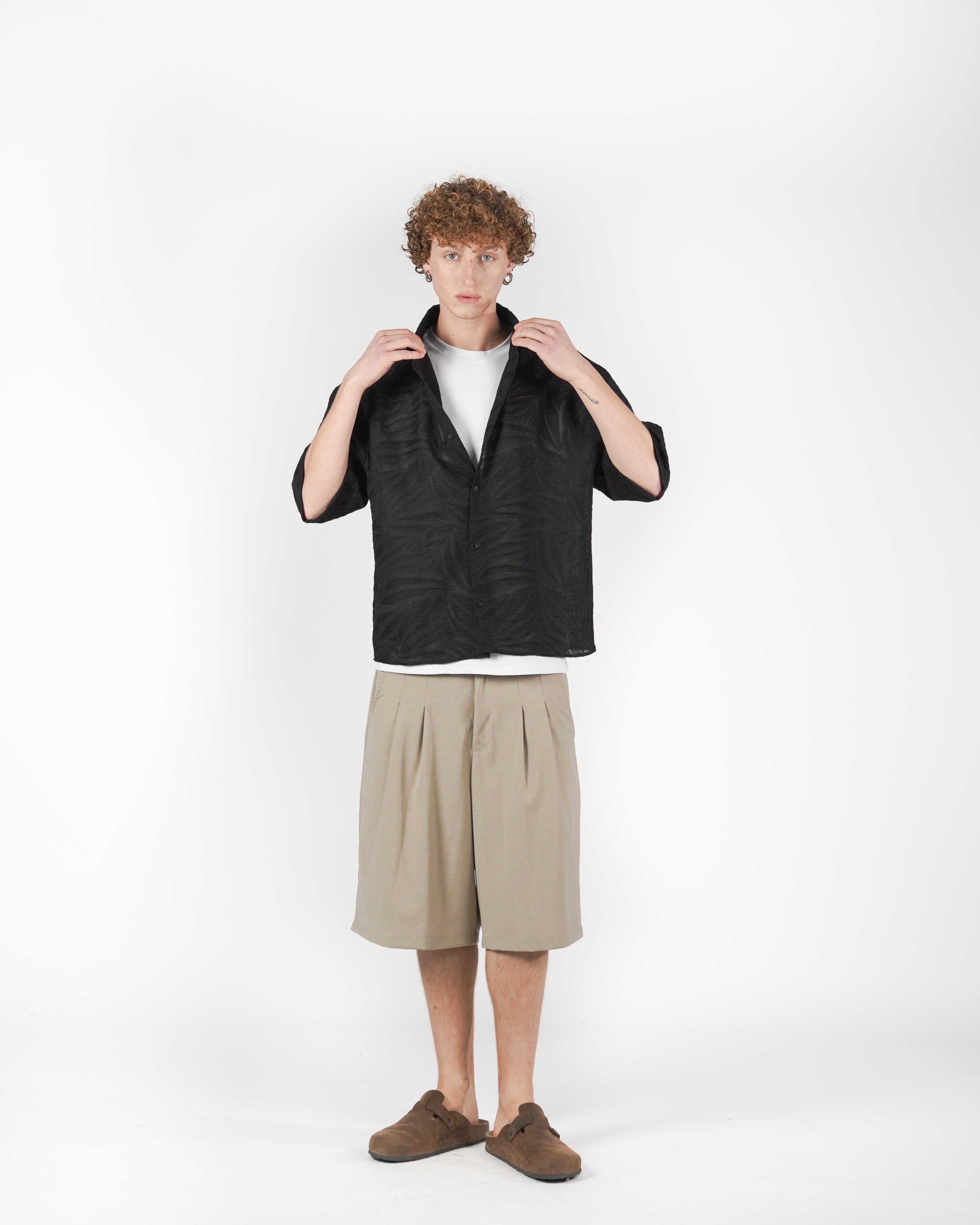 Camicia Fillen M/C nera