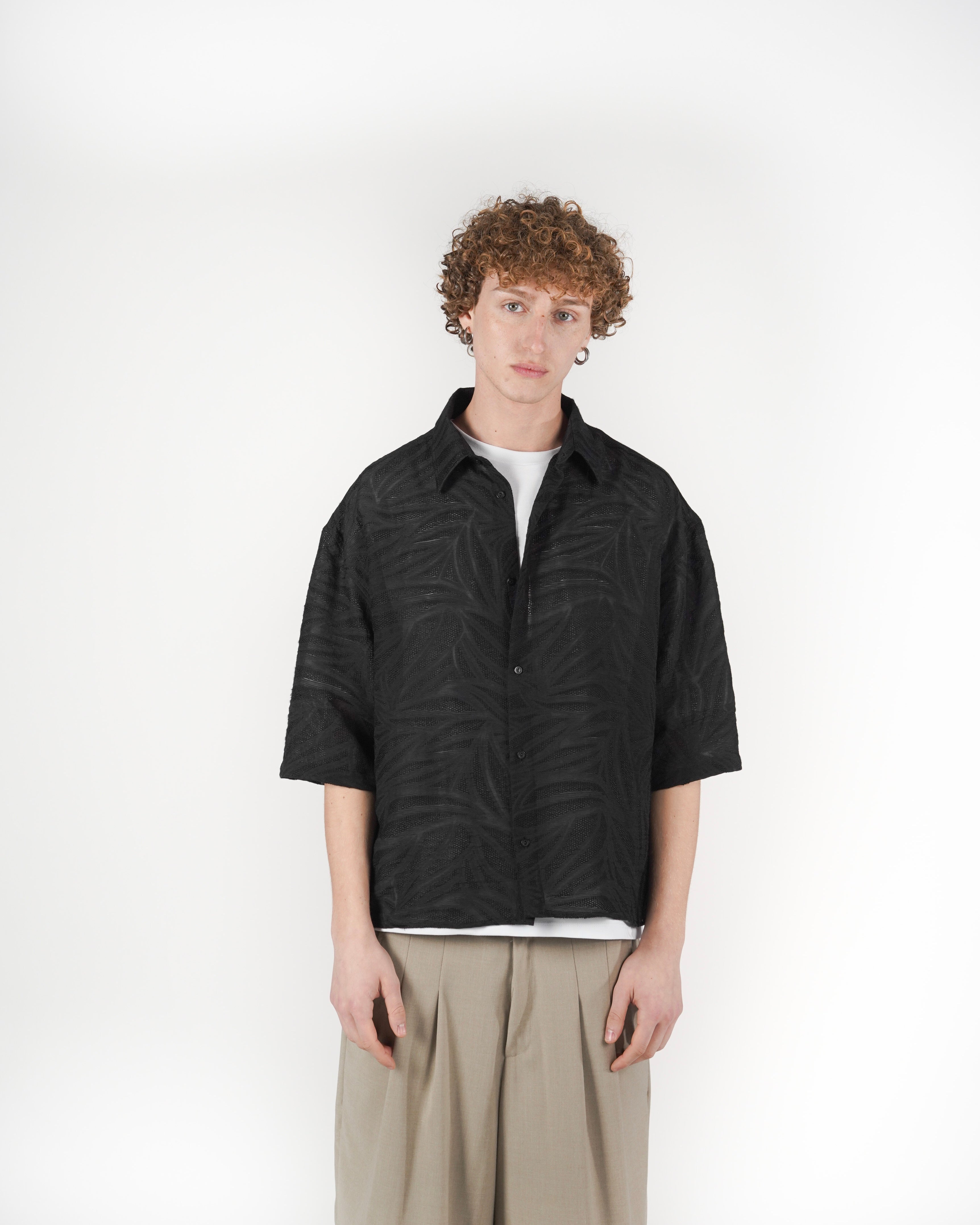Camicia Fillen M/C nera