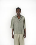Camicia fillen M/C verde