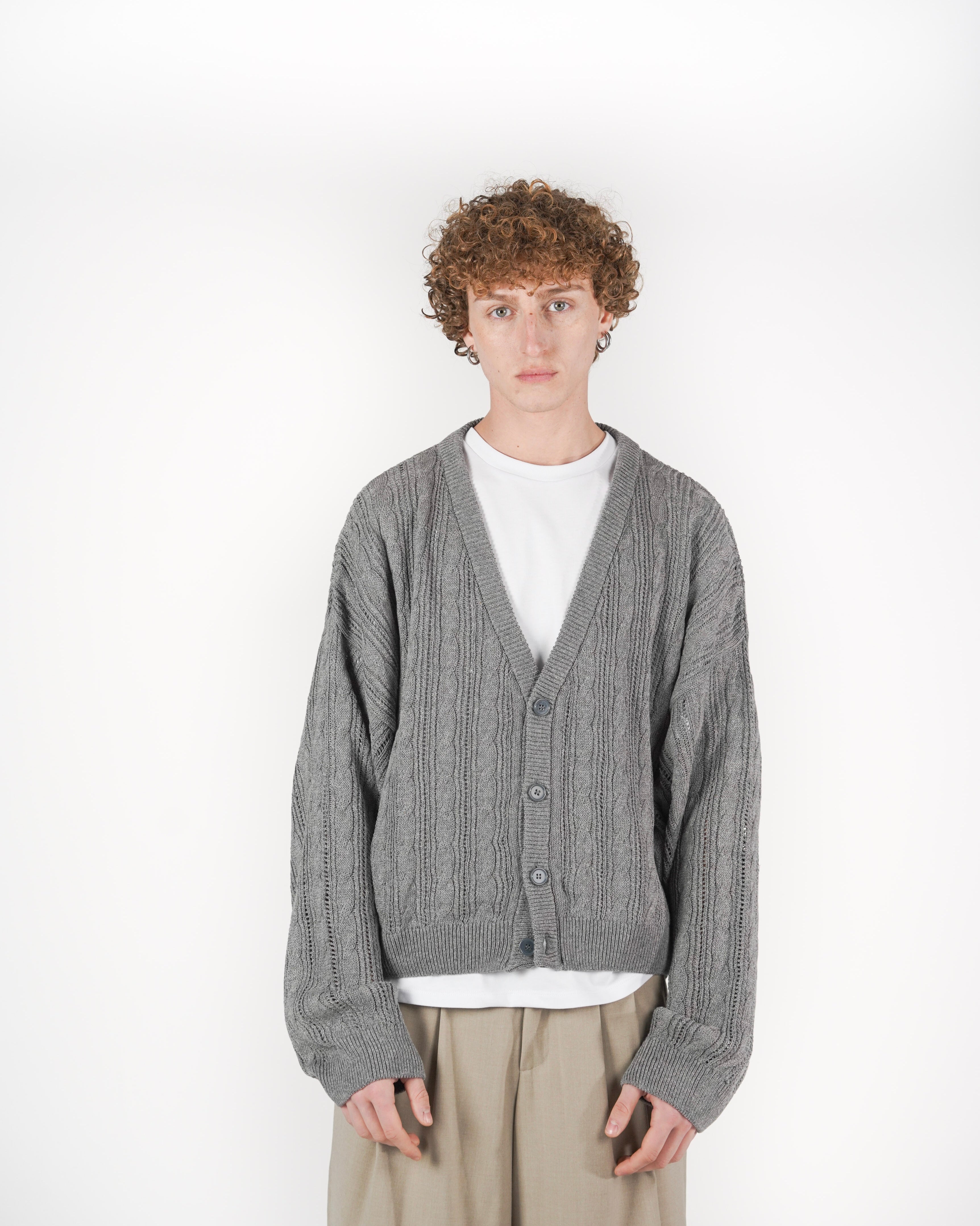 Cardigan grigio