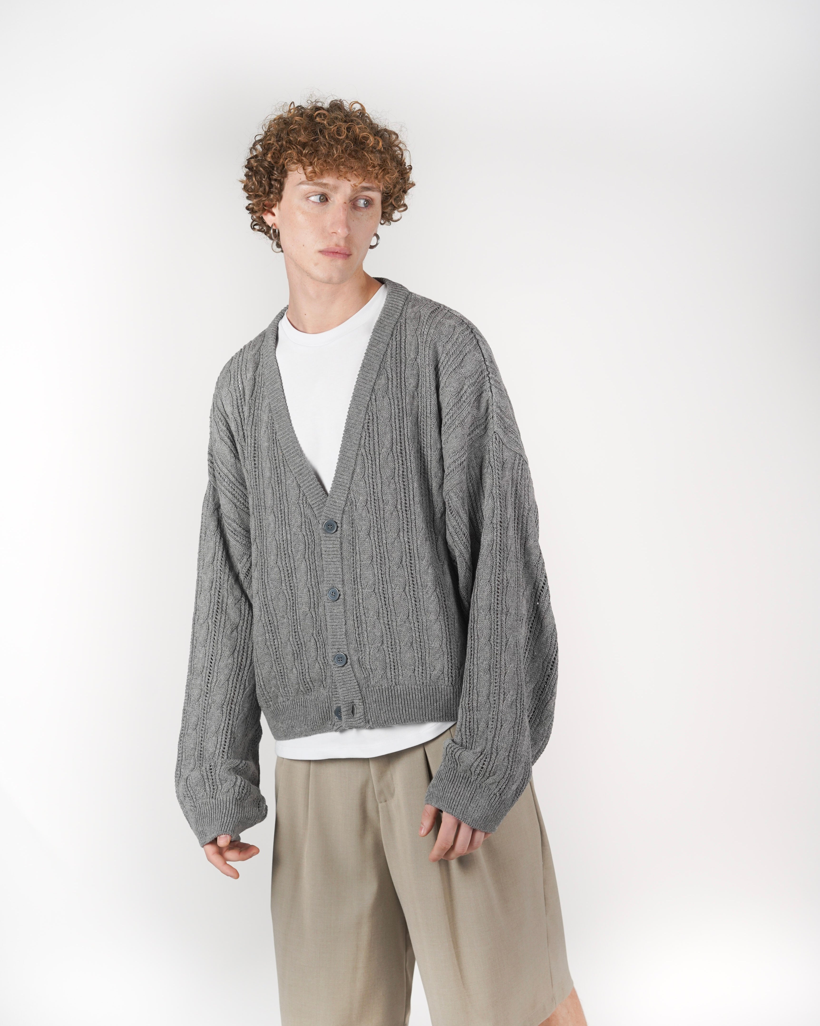 Cardigan grigio
