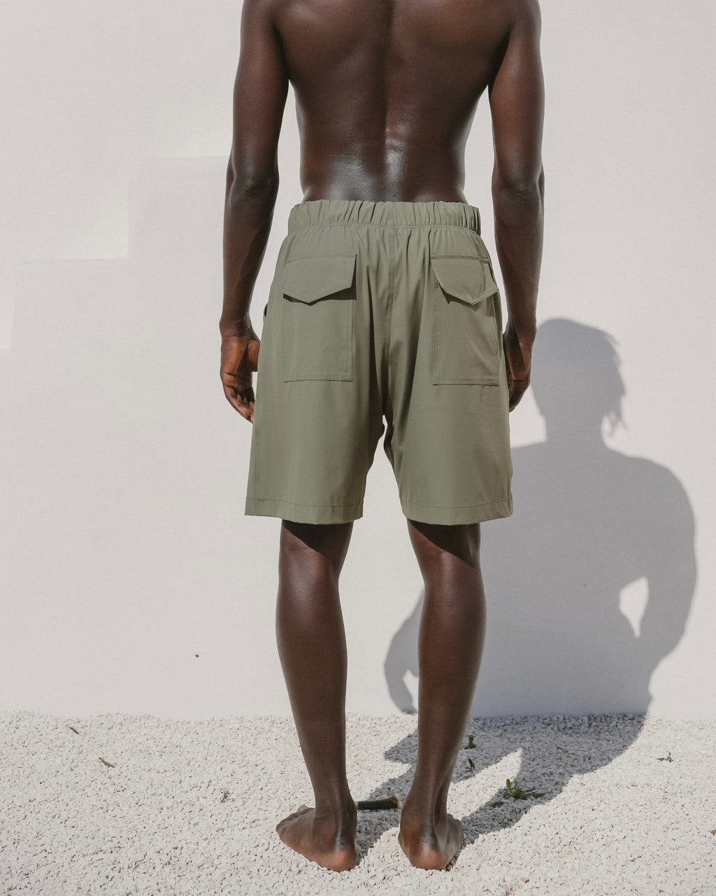 Green Beach Shorts