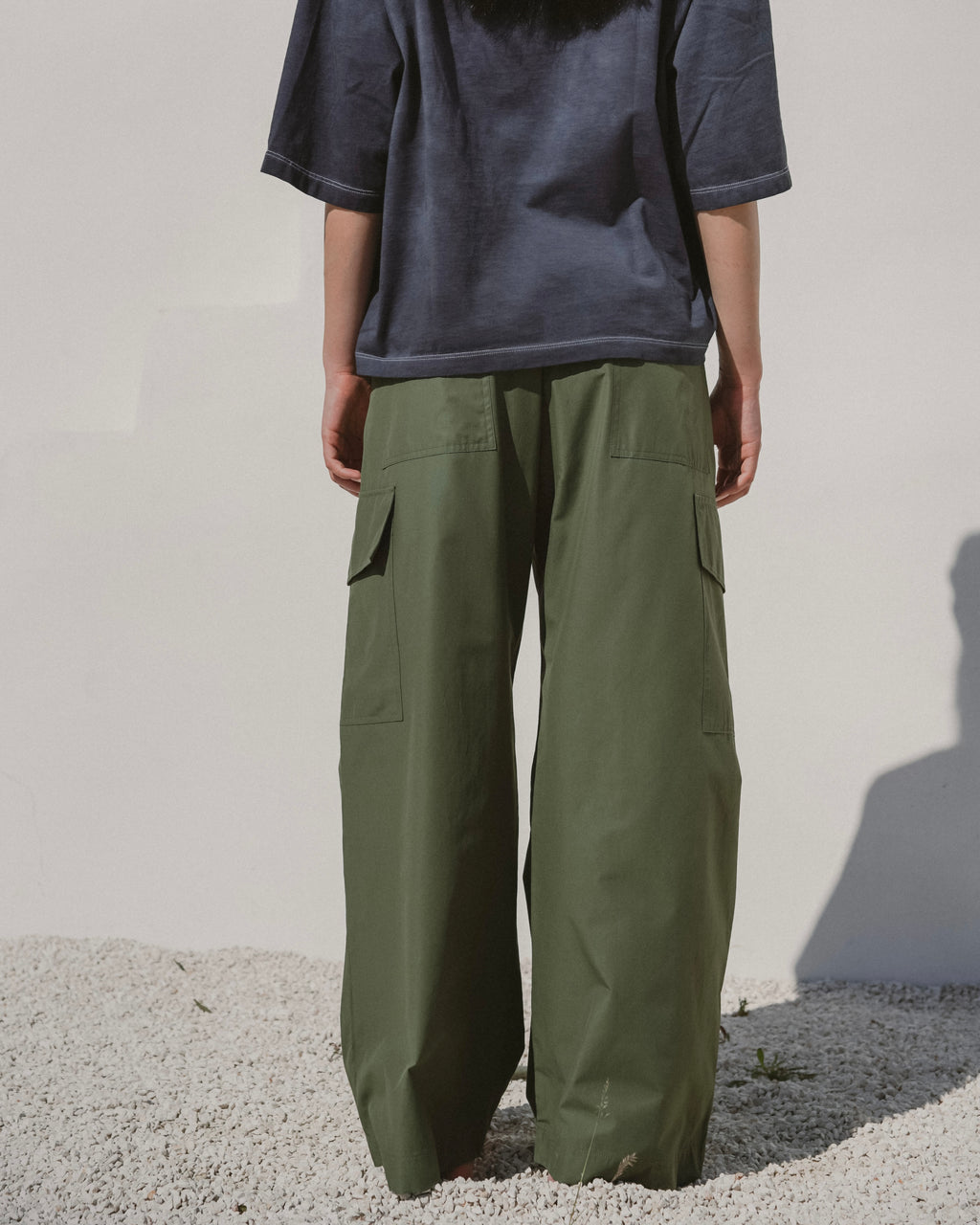 Green cargo pant