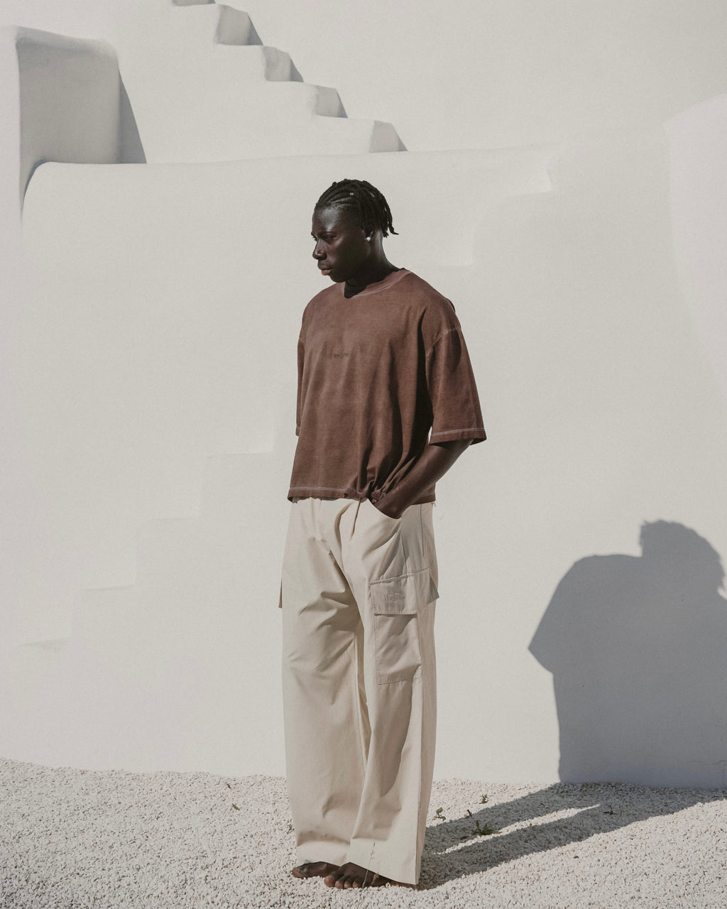 Faded brown Tee