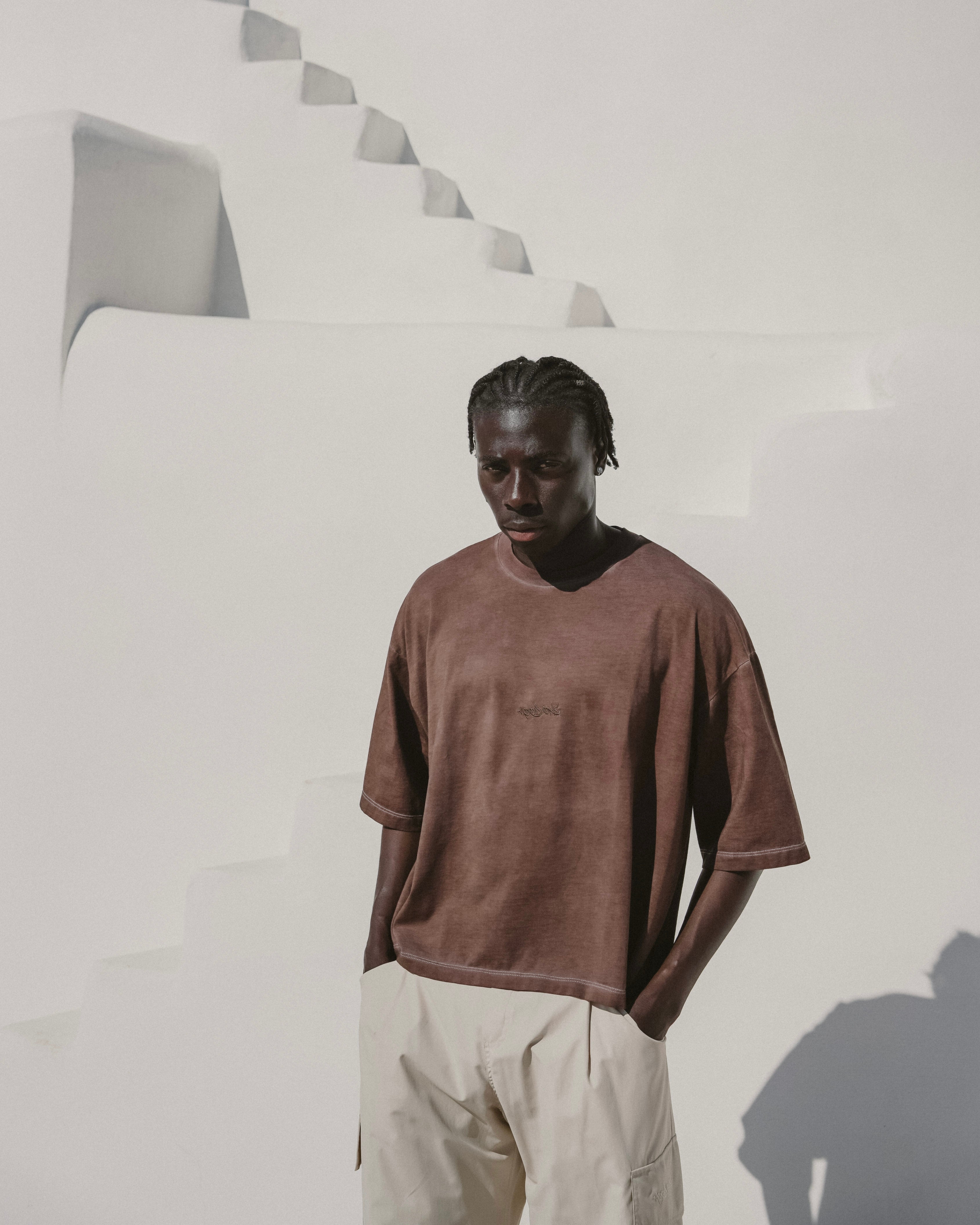 Faded brown Tee