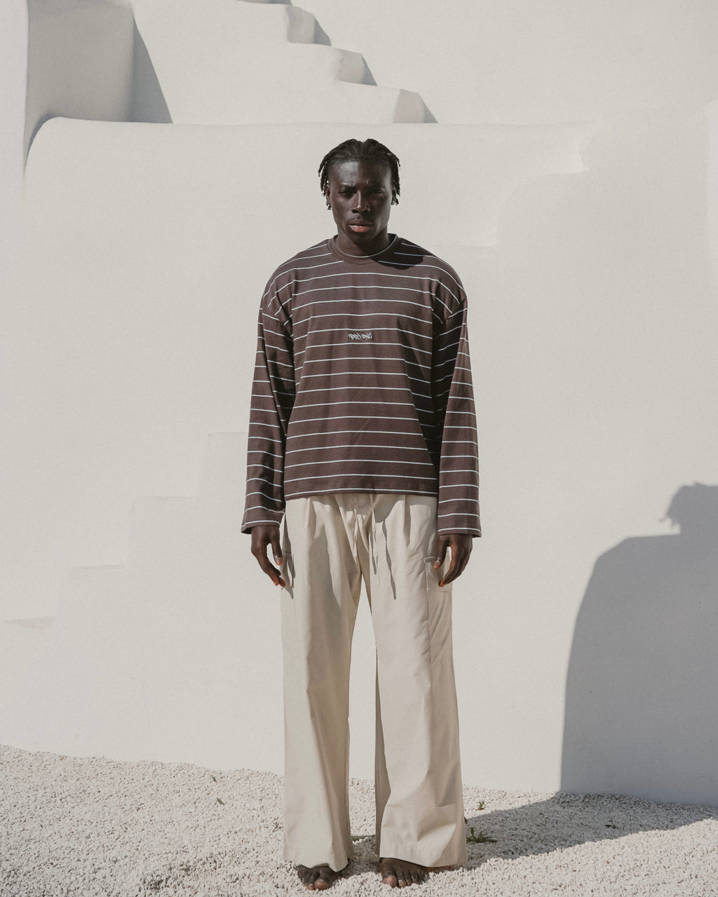 Brown striped longsleeve